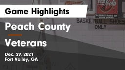 Peach County  vs Veterans  Game Highlights - Dec. 29, 2021