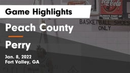 Peach County  vs Perry  Game Highlights - Jan. 8, 2022