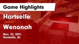 Hartselle  vs Wenonah  Game Highlights - Nov. 23, 2021