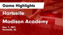 Hartselle  vs Madison Academy  Game Highlights - Dec. 7, 2021