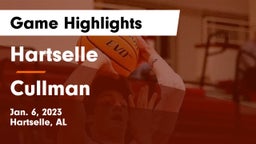 Hartselle  vs Cullman  Game Highlights - Jan. 6, 2023