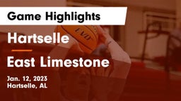 Hartselle  vs East Limestone  Game Highlights - Jan. 12, 2023
