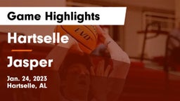 Hartselle  vs Jasper  Game Highlights - Jan. 24, 2023