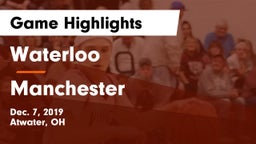 Waterloo  vs Manchester  Game Highlights - Dec. 7, 2019
