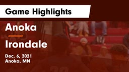 Anoka  vs Irondale  Game Highlights - Dec. 6, 2021
