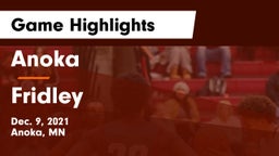 Anoka  vs Fridley  Game Highlights - Dec. 9, 2021