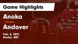 Anoka  vs Andover  Game Highlights - Feb. 8, 2023