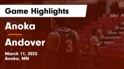 Anoka  vs Andover  Game Highlights - March 11, 2023
