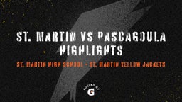 St. Martin basketball highlights St. Martin vs Pascagoula Highlights