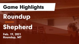 Roundup  vs Shepherd Game Highlights - Feb. 19, 2021