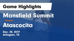 Mansfield Summit  vs Atascocita  Game Highlights - Dec. 28, 2019