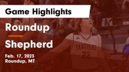 Roundup  vs Shepherd  Game Highlights - Feb. 17, 2023