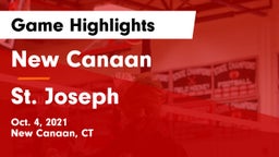 New Canaan  vs St. Joseph  Game Highlights - Oct. 4, 2021