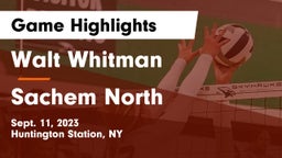 Walt Whitman  vs Sachem North  Game Highlights - Sept. 11, 2023