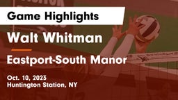 Walt Whitman  vs Eastport-South Manor  Game Highlights - Oct. 10, 2023