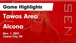 Tawas Area  vs Alcona  Game Highlights - Nov. 1, 2023