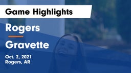 Rogers  vs Gravette  Game Highlights - Oct. 2, 2021