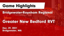 Bridgewater-Raynham Regional  vs Greater New Bedford RVT  Game Highlights - Dec. 29, 2021