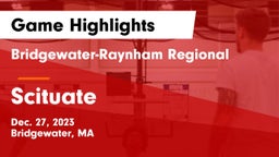 Bridgewater-Raynham Regional  vs Scituate  Game Highlights - Dec. 27, 2023