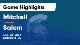 Mitchell  vs Salem  Game Highlights - Jan. 20, 2021