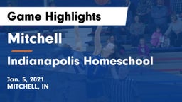 Mitchell  vs Indianapolis Homeschool Game Highlights - Jan. 5, 2021