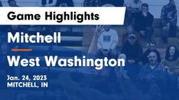 Mitchell  vs West Washington  Game Highlights - Jan. 24, 2023