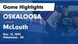 OSKALOOSA  vs McLouth  Game Highlights - Dec. 12, 2023