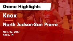 Knox  vs North Judson-San Pierre Game Highlights - Nov. 22, 2017