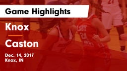 Knox  vs Caston  Game Highlights - Dec. 14, 2017