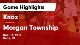 Knox  vs Morgan Township Game Highlights - Dec. 16, 2017