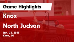 Knox  vs North Judson Game Highlights - Jan. 24, 2019