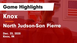 Knox  vs North Judson-San Pierre  Game Highlights - Dec. 23, 2020