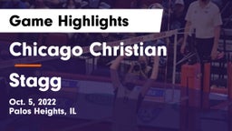 Chicago Christian  vs Stagg  Game Highlights - Oct. 5, 2022