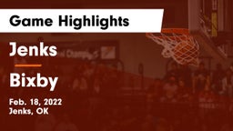 Jenks  vs Bixby  Game Highlights - Feb. 18, 2022