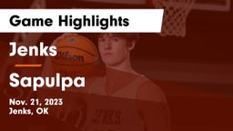 Jenks  vs Sapulpa  Game Highlights - Nov. 21, 2023