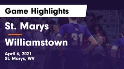 St. Marys  vs Williamstown  Game Highlights - April 6, 2021
