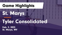 St. Marys  vs Tyler Consolidated  Game Highlights - Feb. 2, 2023