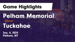 Pelham Memorial  vs Tuckahoe  Game Highlights - Jan. 4, 2024