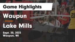 Waupun  vs Lake Mills  Game Highlights - Sept. 30, 2023
