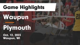 Waupun  vs Plymouth  Game Highlights - Oct. 12, 2023