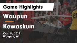 Waupun  vs Kewaskum  Game Highlights - Oct. 14, 2023
