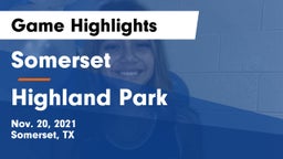 Somerset  vs Highland Park  Game Highlights - Nov. 20, 2021