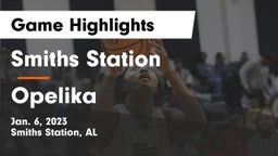 Smiths Station  vs Opelika  Game Highlights - Jan. 6, 2023
