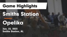 Smiths Station  vs Opelika  Game Highlights - Jan. 23, 2023