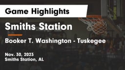 Smiths Station  vs Booker T. Washington  - Tuskegee Game Highlights - Nov. 30, 2023