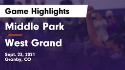 Middle Park  vs West Grand  Game Highlights - Sept. 23, 2021