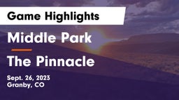 Middle Park  vs The Pinnacle  Game Highlights - Sept. 26, 2023