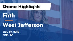 Firth  vs West Jefferson Game Highlights - Oct. 30, 2020