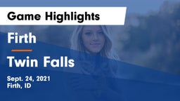 Firth  vs Twin Falls  Game Highlights - Sept. 24, 2021