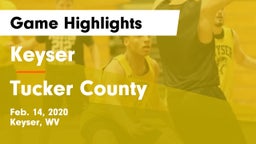 Keyser  vs Tucker County  Game Highlights - Feb. 14, 2020